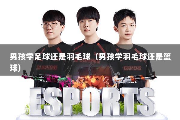 男孩学足球还是羽毛球（男孩学羽毛球还是篮球）