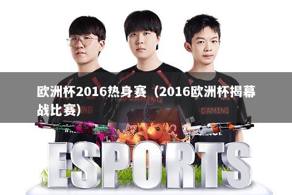 欧洲杯2016热身赛（2016欧洲杯揭幕战比赛）