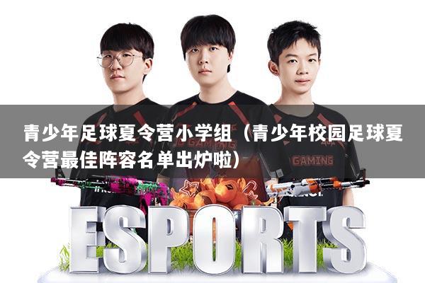 详细阅读:青少年足球夏令营小学组(青少年校园足球夏令营最佳阵容名单出炉啦) 青少年足球夏令营小学组(青少年校园足球夏令营最佳阵容名单出炉啦)